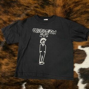 Vintage 2003 Operation Ivy Shirt Black